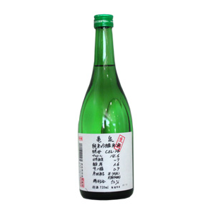 亀泉　純米吟醸原酒生酒 CEL-24 720ml　1,690円