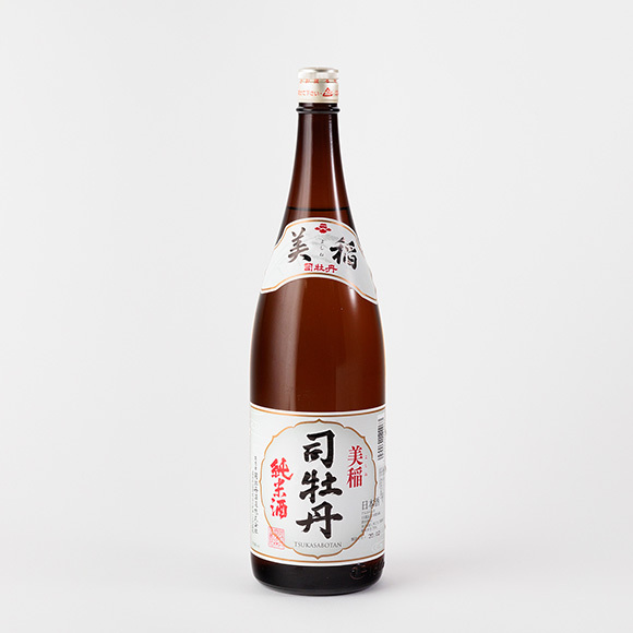 司牡丹 純米酒 美稲 1.8L　2,650円