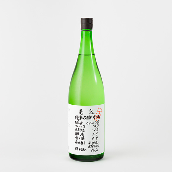 亀泉 純米吟醸 CEL-24 1.8L　3,750円