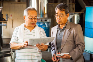 第五回目　松尾酒造訪問記